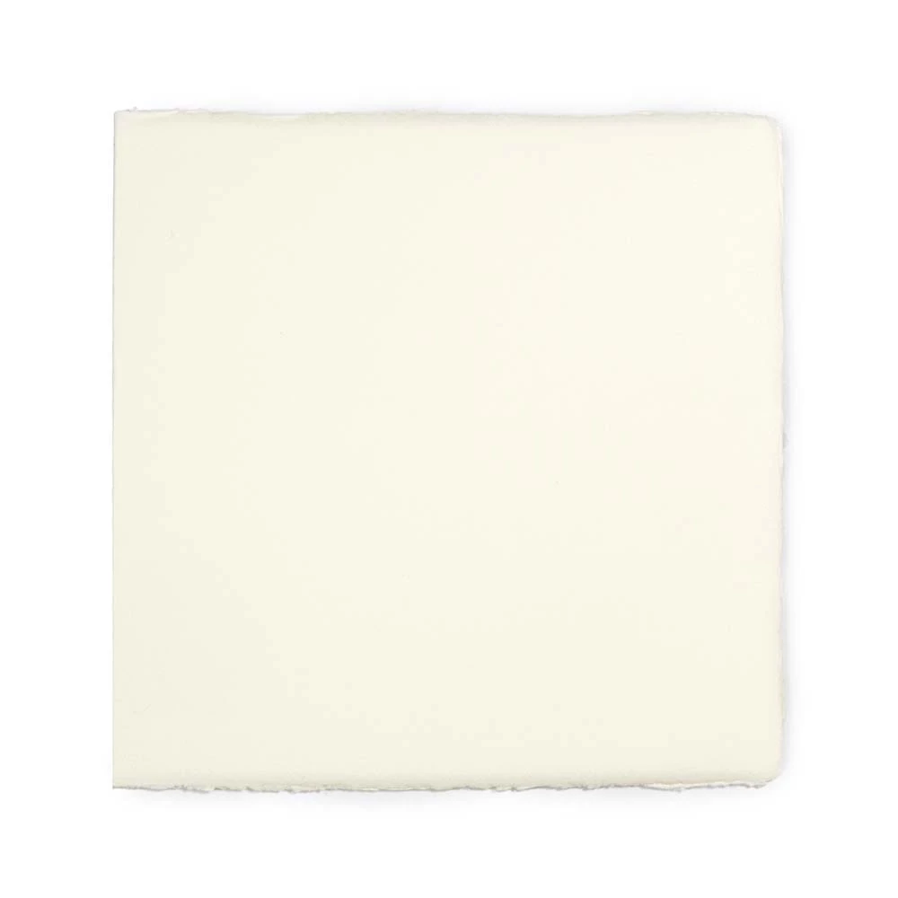 Set folded card & envelope 15 x 15 cm, laid paper