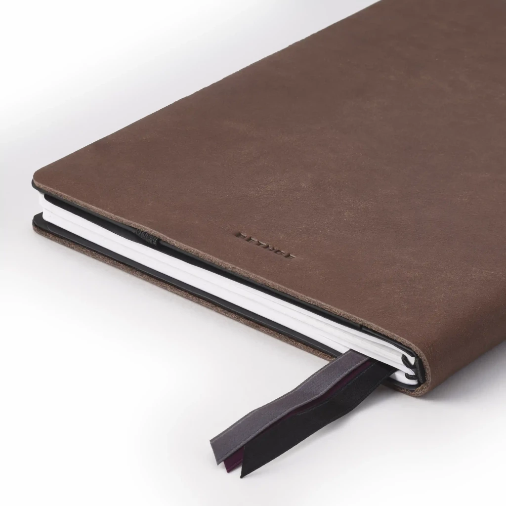Whitebook, soft calf leather,  MX, antique brown