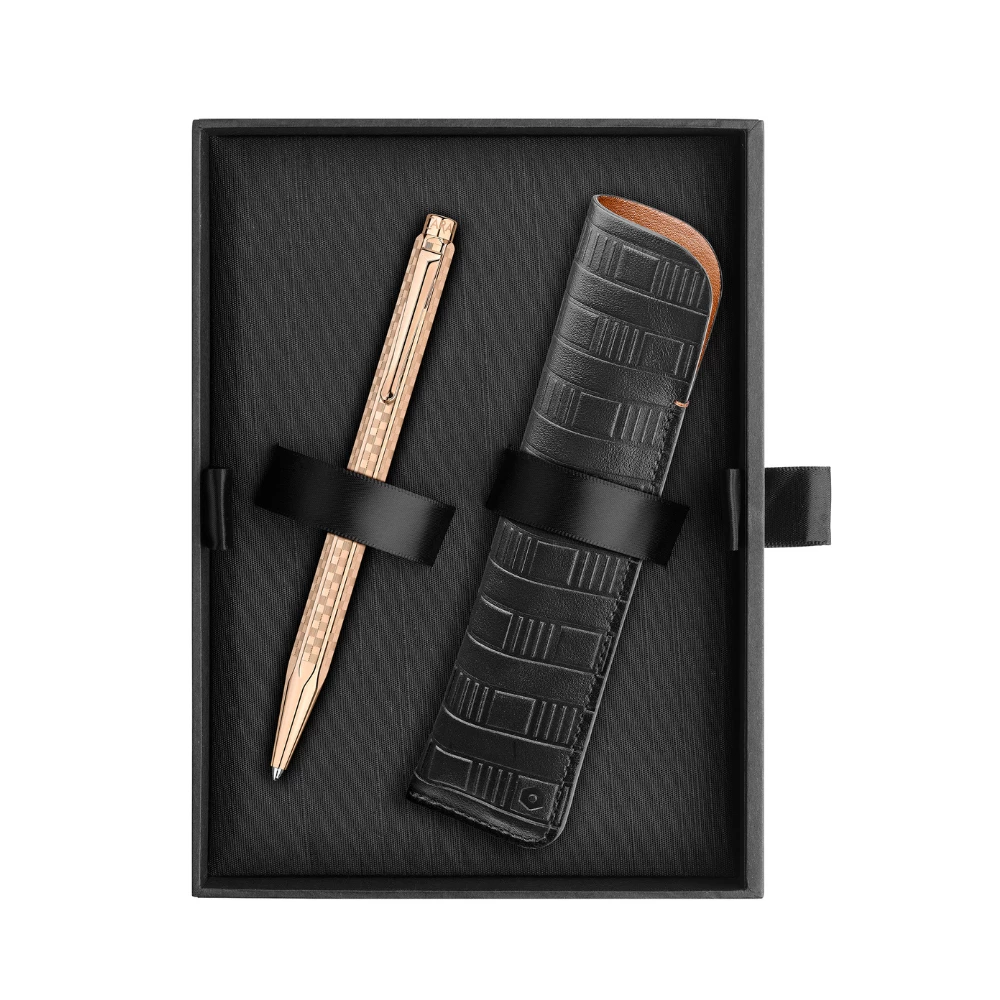 Caran d'Ache - Ecridor Damier Set - Ballpoint Pen - Etui 
