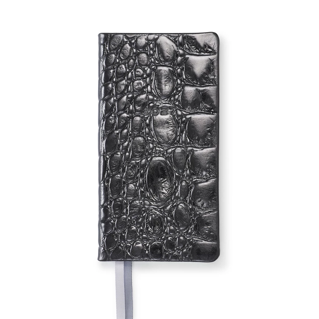 Pocket Datebook 2027 Violet Leather