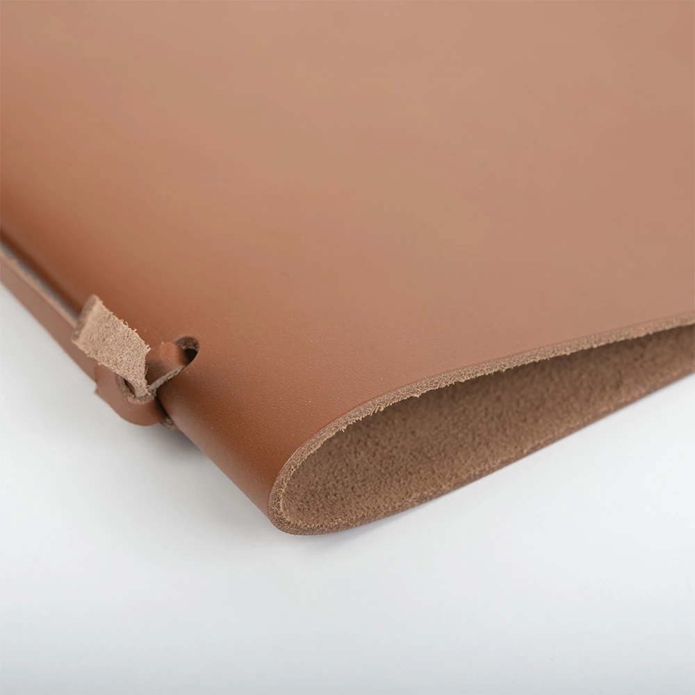 Presentation Folder Sottomano, leather, small, tan