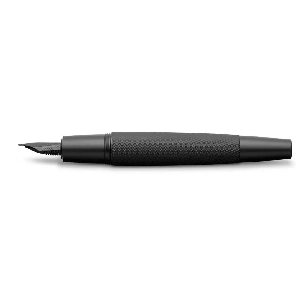 faber-castell_fuellfederhalter_e-motion_pure_black_4 Faber-Castell e-motion Pure Black Fountain Pen, nib B