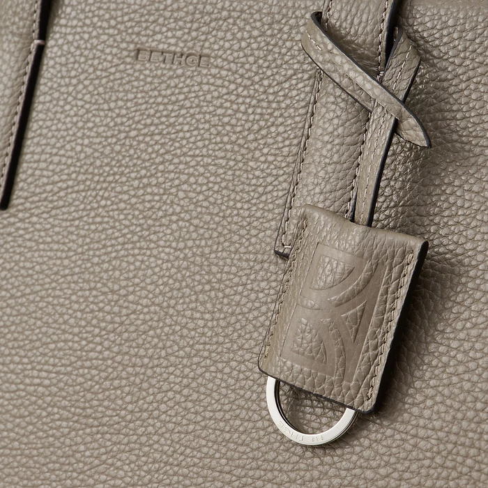 Business Tote Bag – Taupe Leather