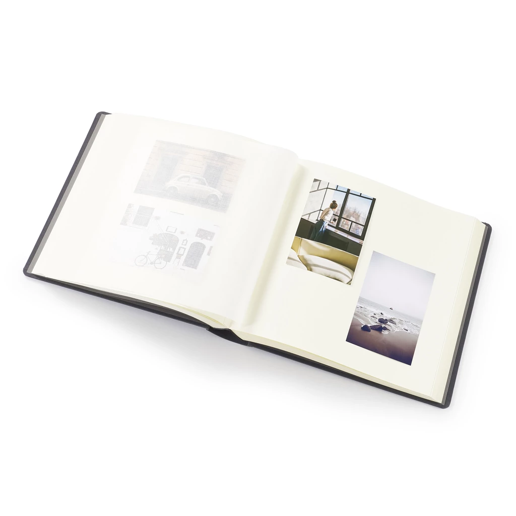Photo Album 80 Pages Linen Champagne