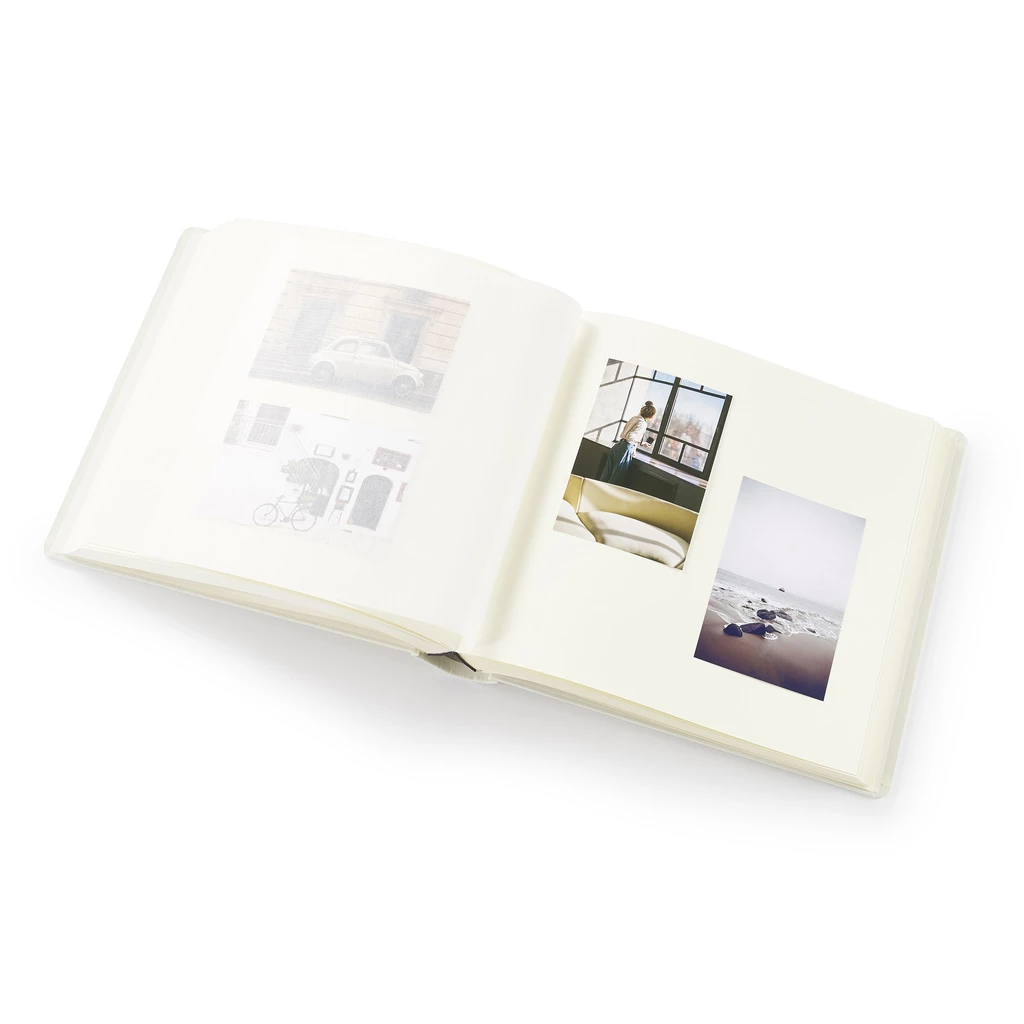 Photo Album 80 Pages Linen Champagne