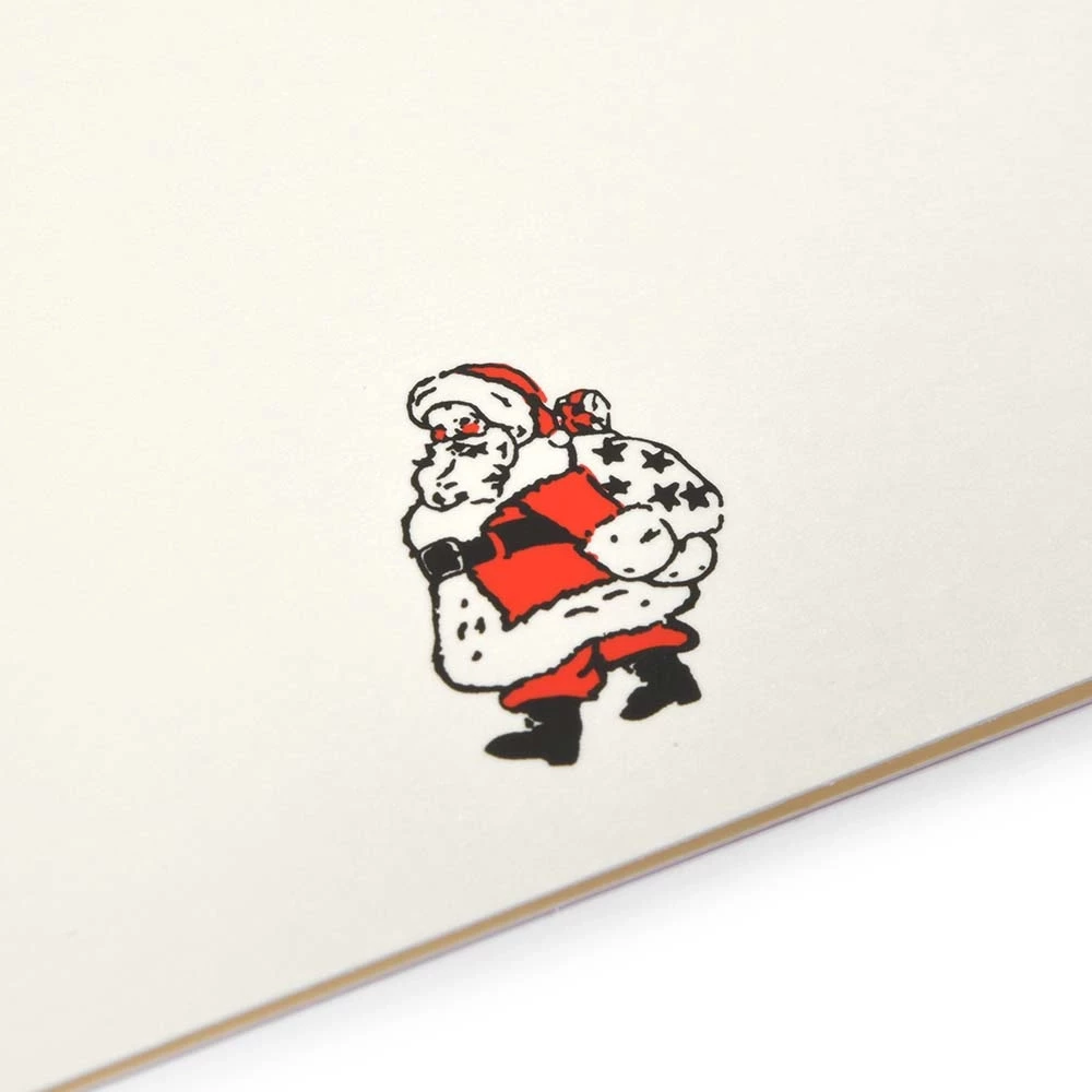 Christmas card little santa mini