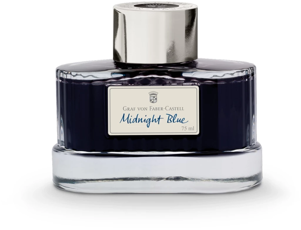 Graf von Faber-Castell ink 75 ml midnight blue