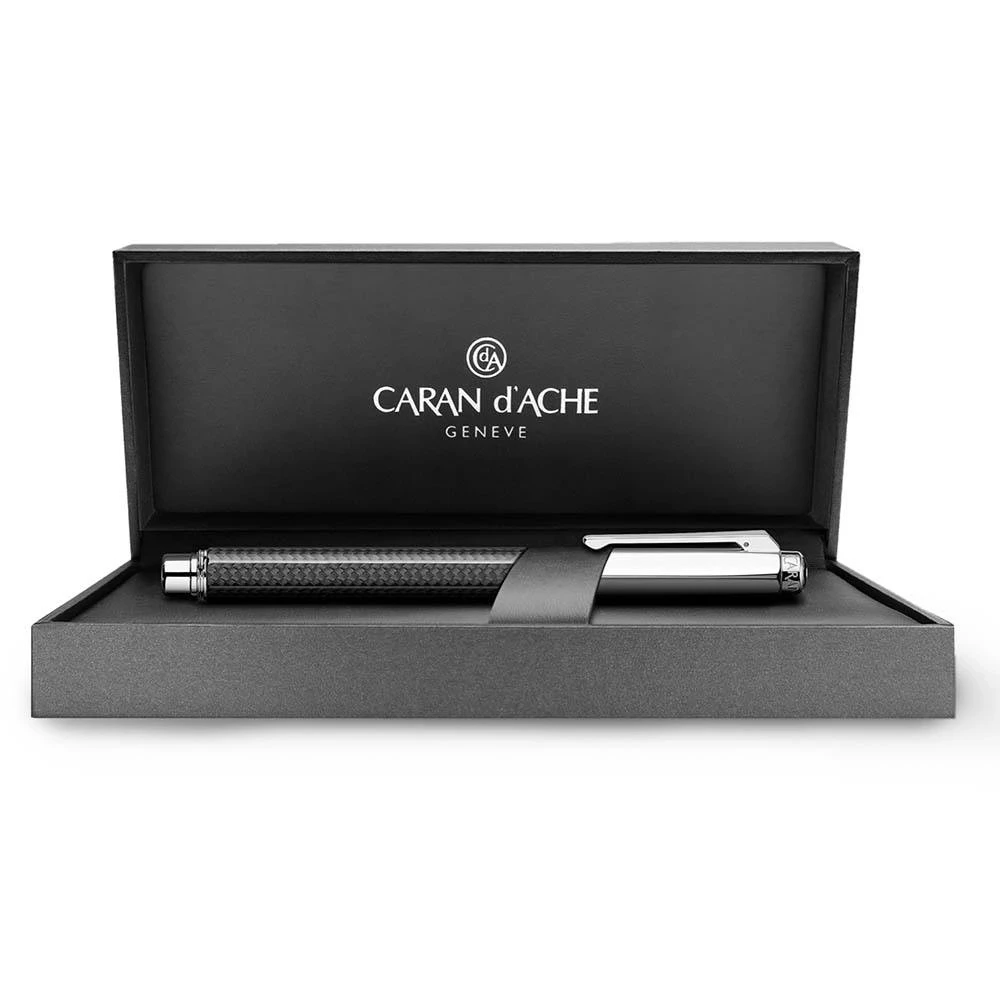 Caran d'Ache Varius Carbon 3000 Fountain Pen, M nib