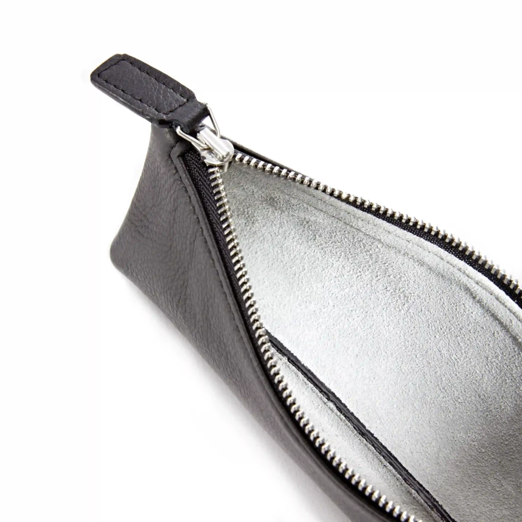 Pencil Case, Kollektion 1977,  leather, black