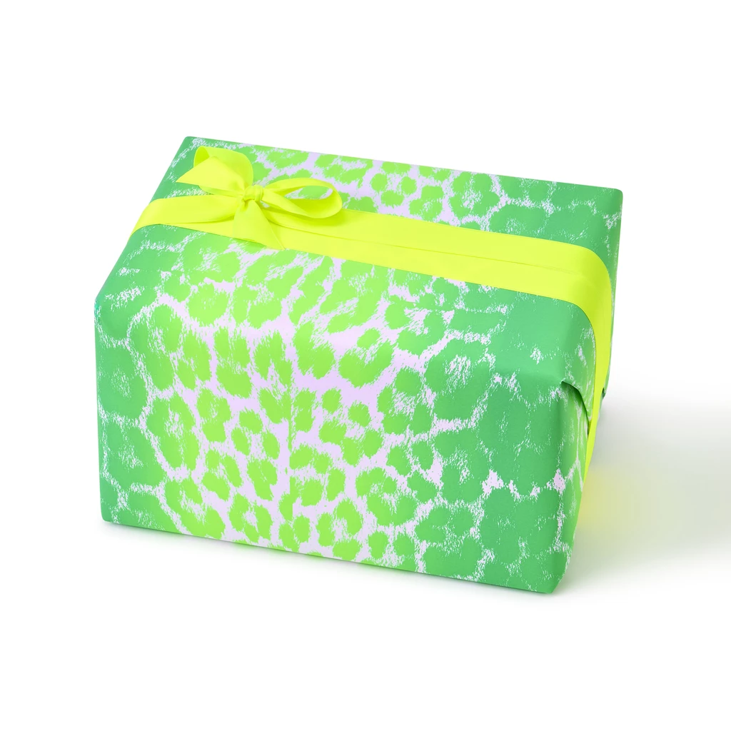 Wrapping paper Leo green/turquoise 50 x 70 cm, 3 sheets