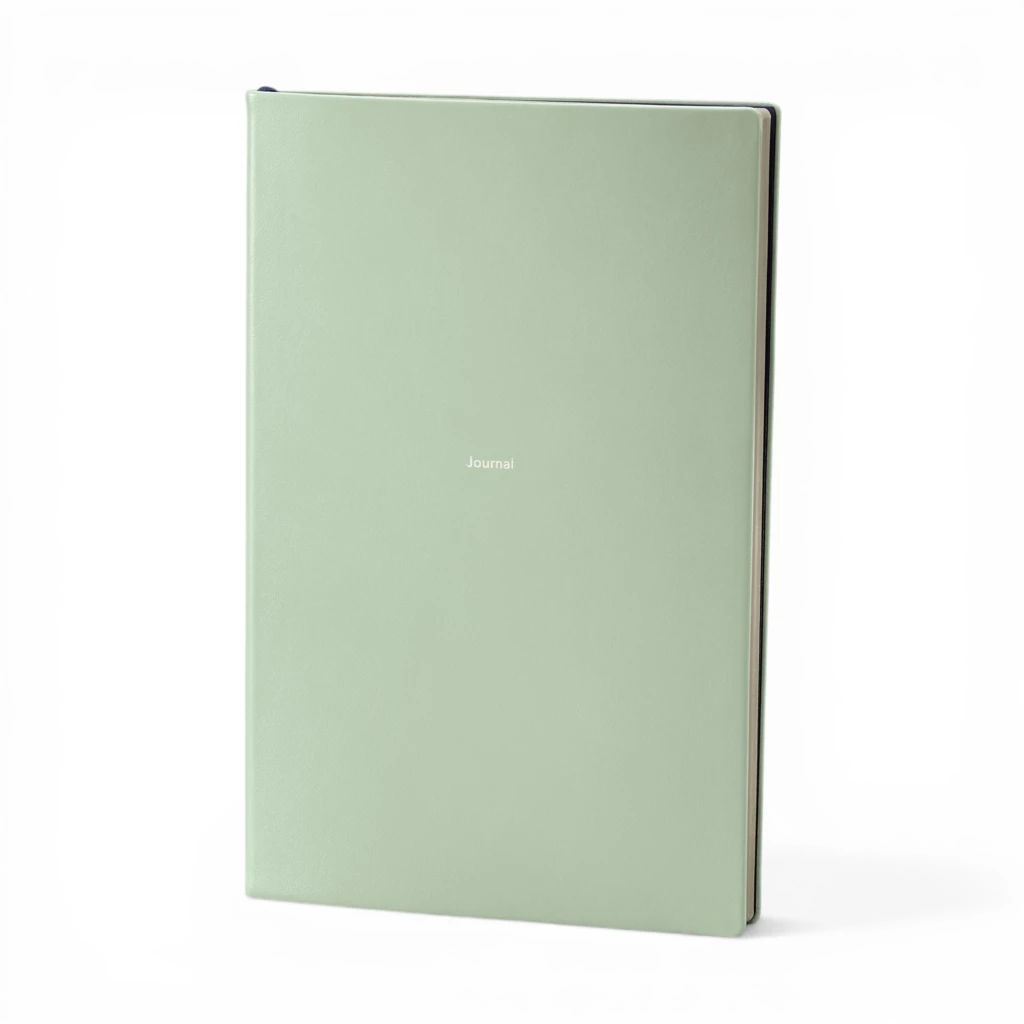 Journal L Notebook plain Cool Mint