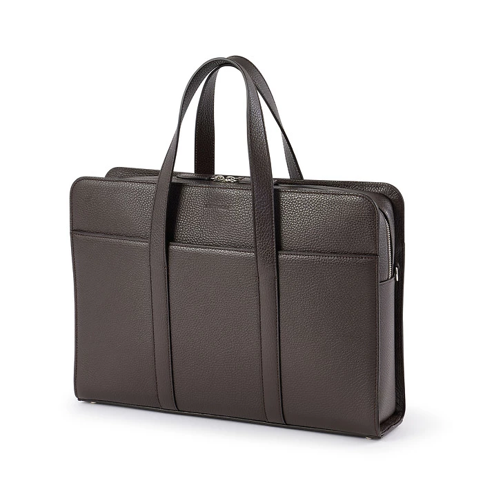 Leather Briefcase Edge Adri