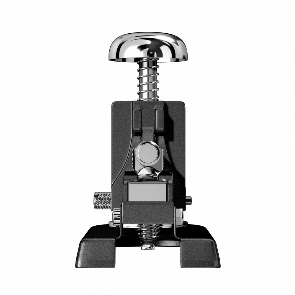 El Casco desktop stapler M1 black/chrome with felt insert