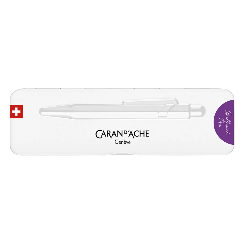 Caran d'Ache 849 Colormat-X Ballpoint Pen, purple