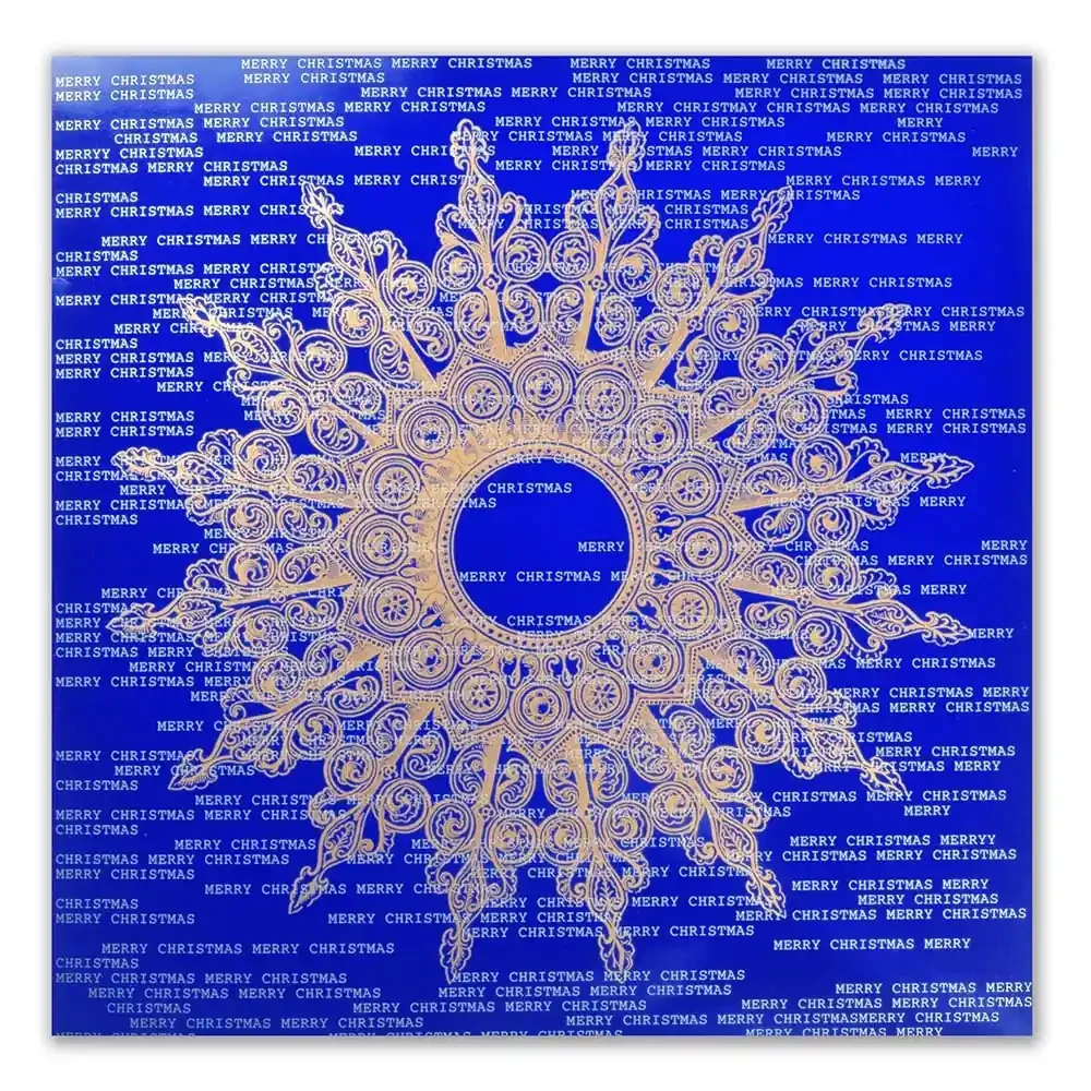 Christmas card monstrance