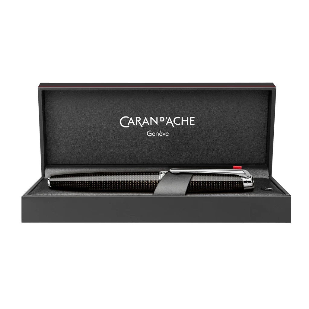 caran_dache_tintenroller_leman_de_nuit_schwarz_1 Caran d'Ache Léman De Nuit Rollerball, black