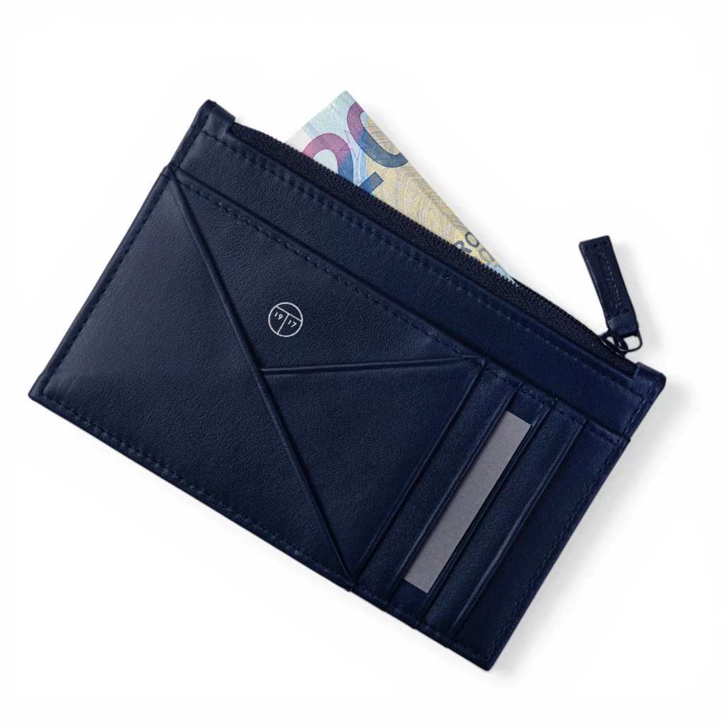Credit Card Caddy, large, midnight blue