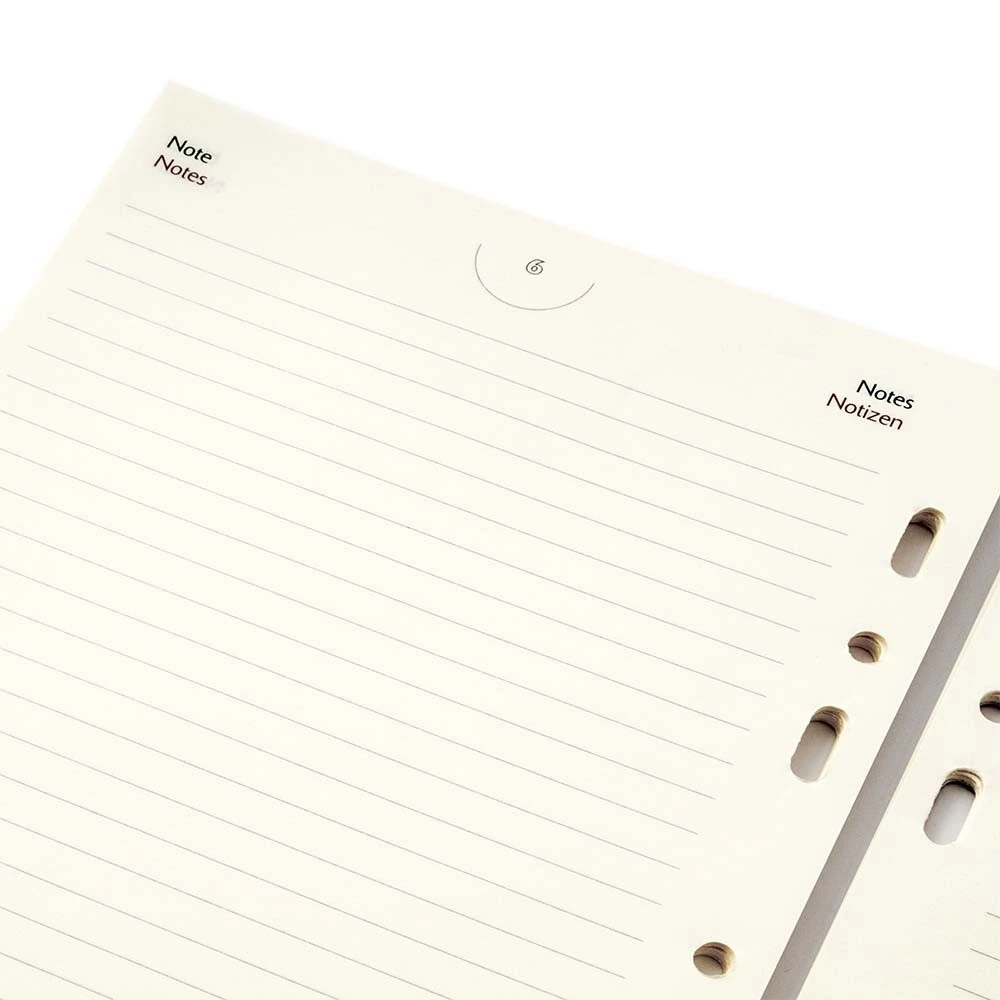 Refill for System Planner, notes pages, ruled