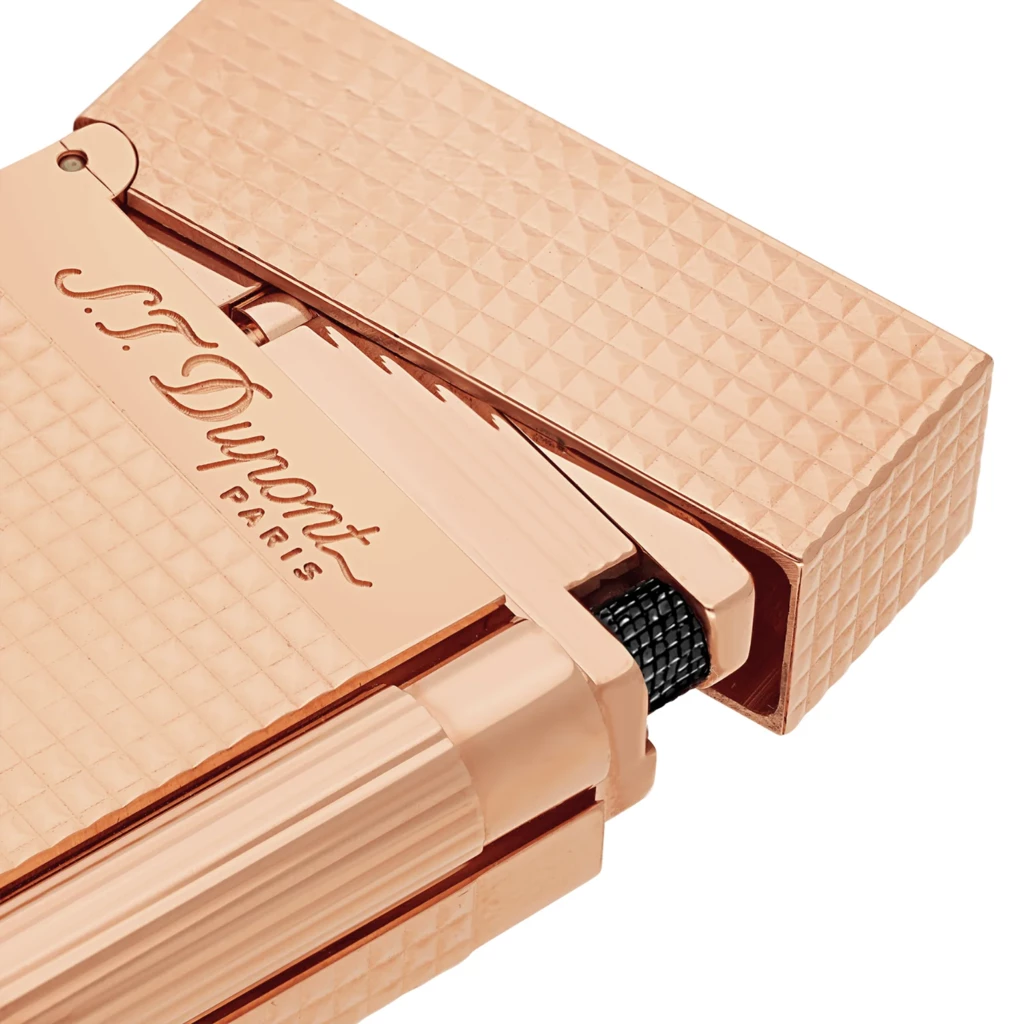 st_dupont_feuerzeug_ligne_2_rose_1 S.T. Dupont LIGNE 2 Lighter Rosé