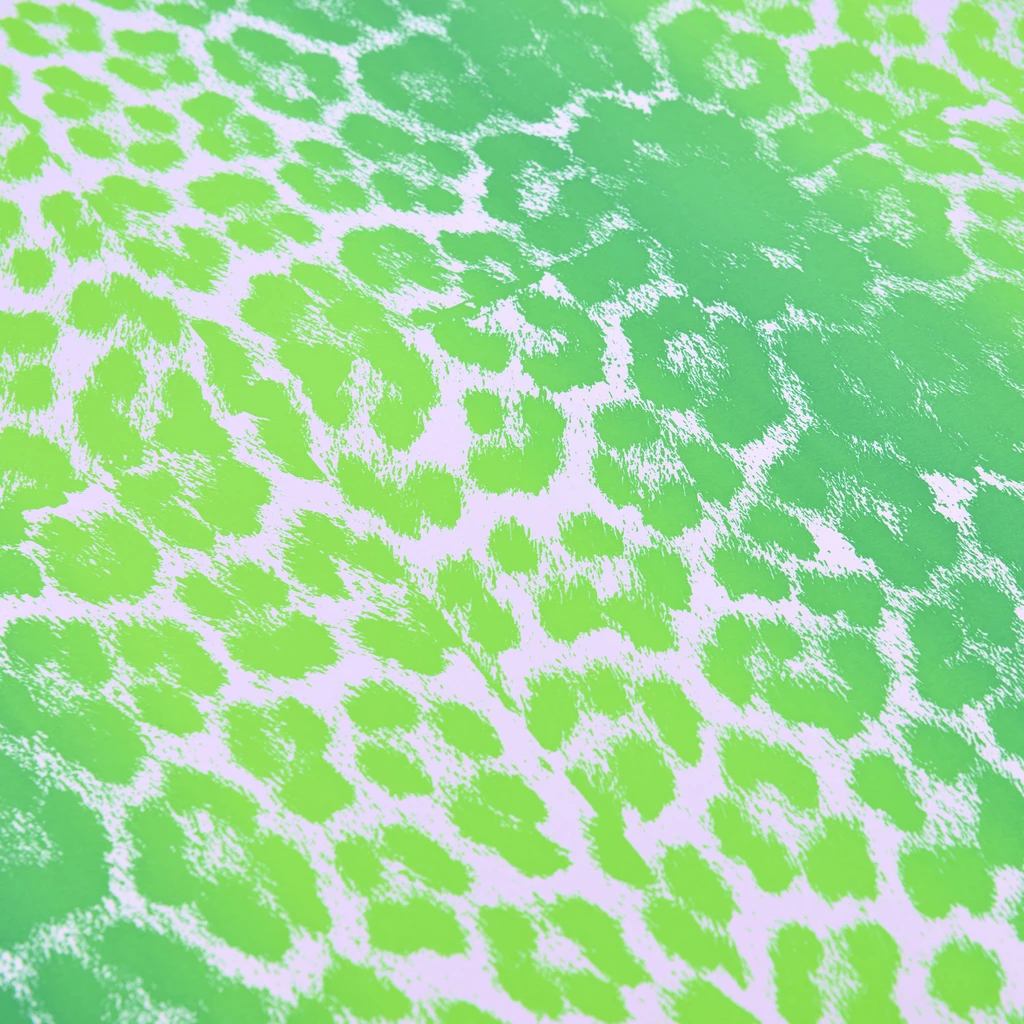 Wrapping paper Leo green/turquoise 50 x 70 cm, 3 sheets