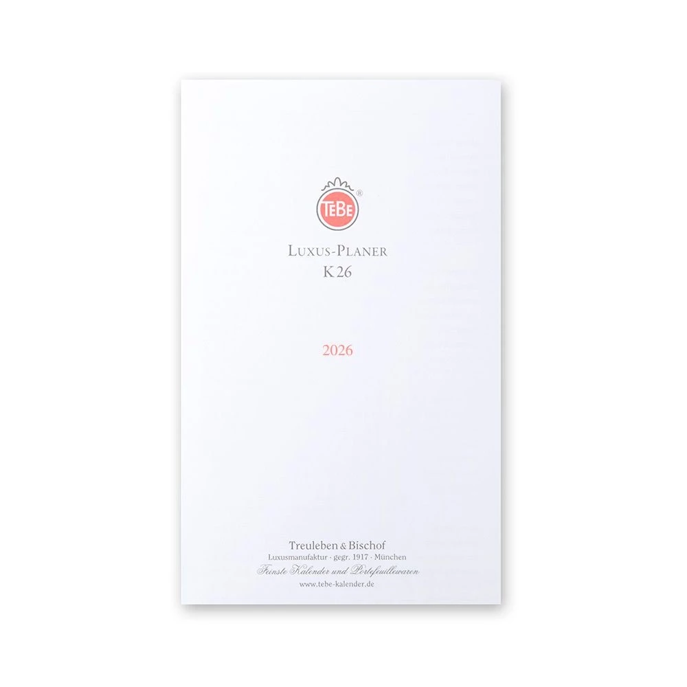 Planner refill Calendar K26, 1 month/2 pages 2026