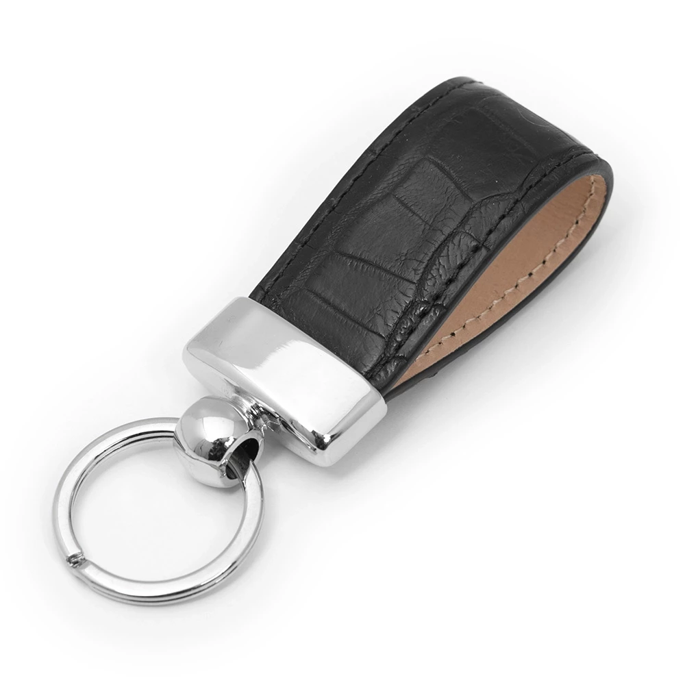 leder_schluesselanhaenger_alligatorleder_9 Key Ring, alligator leather, coral