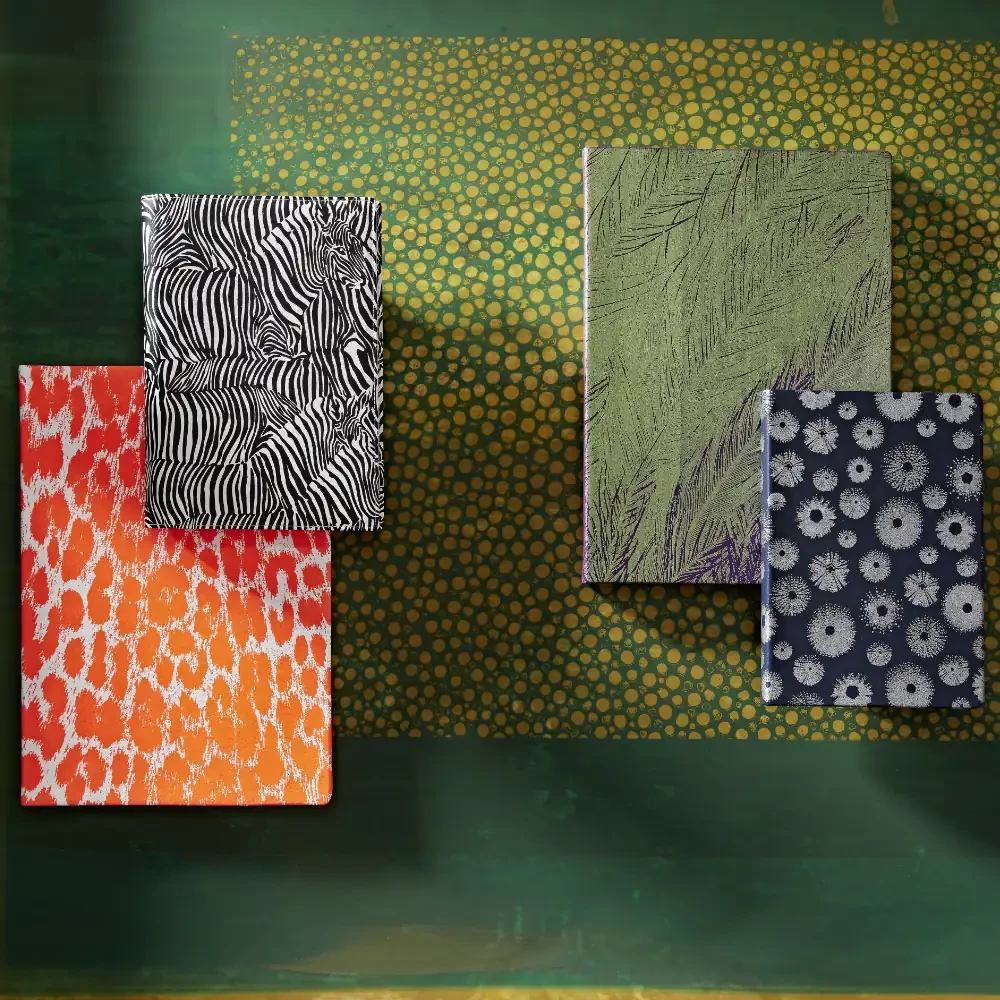 Book Cover for A5/A4 Books, wildlife edition, leather