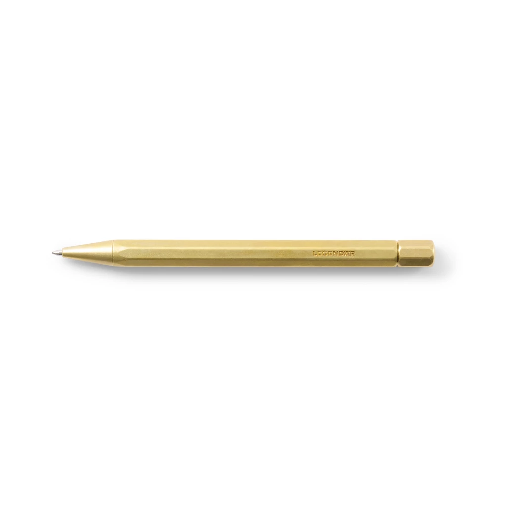 LEGENDÄR TWYST Ballpoint Pen,  solid brass