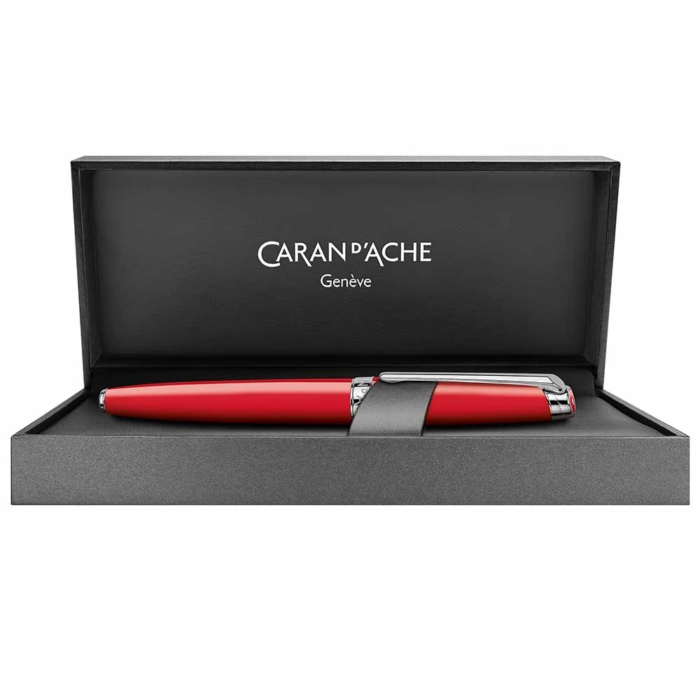 Caran d'Ache Léman Rollerball, scarlet red