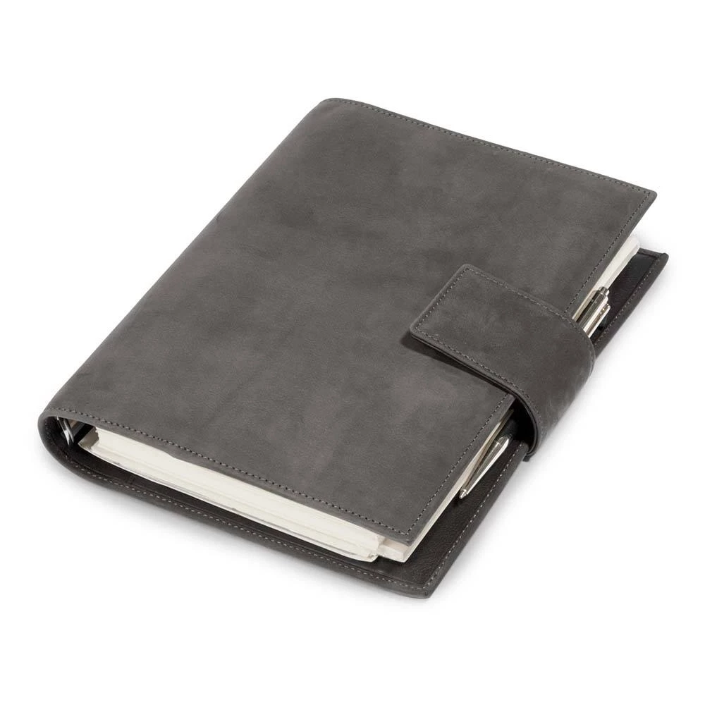 Daily Planner, leather wash, dark grey