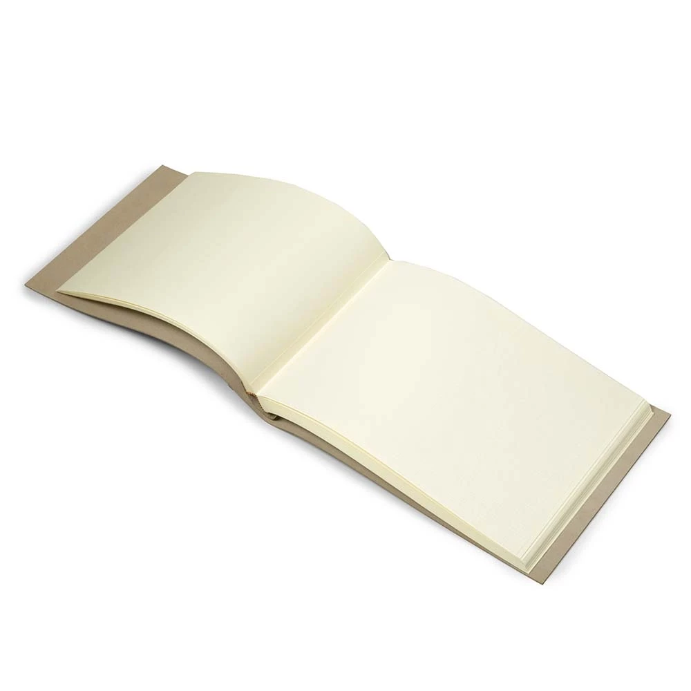 Photo Album, 30 pages, leather, 35x24.5 cm, taupe