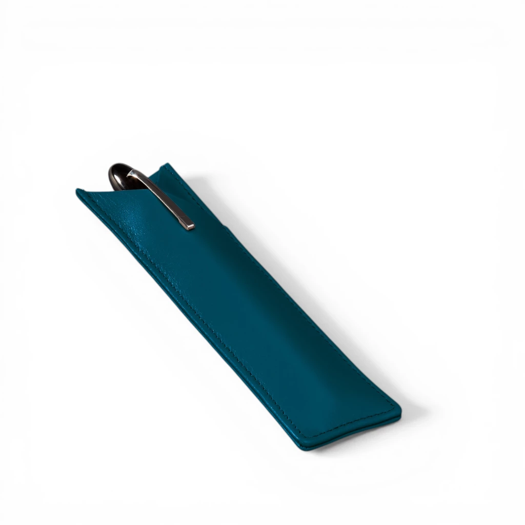 Pen Sleeve Petrol Green