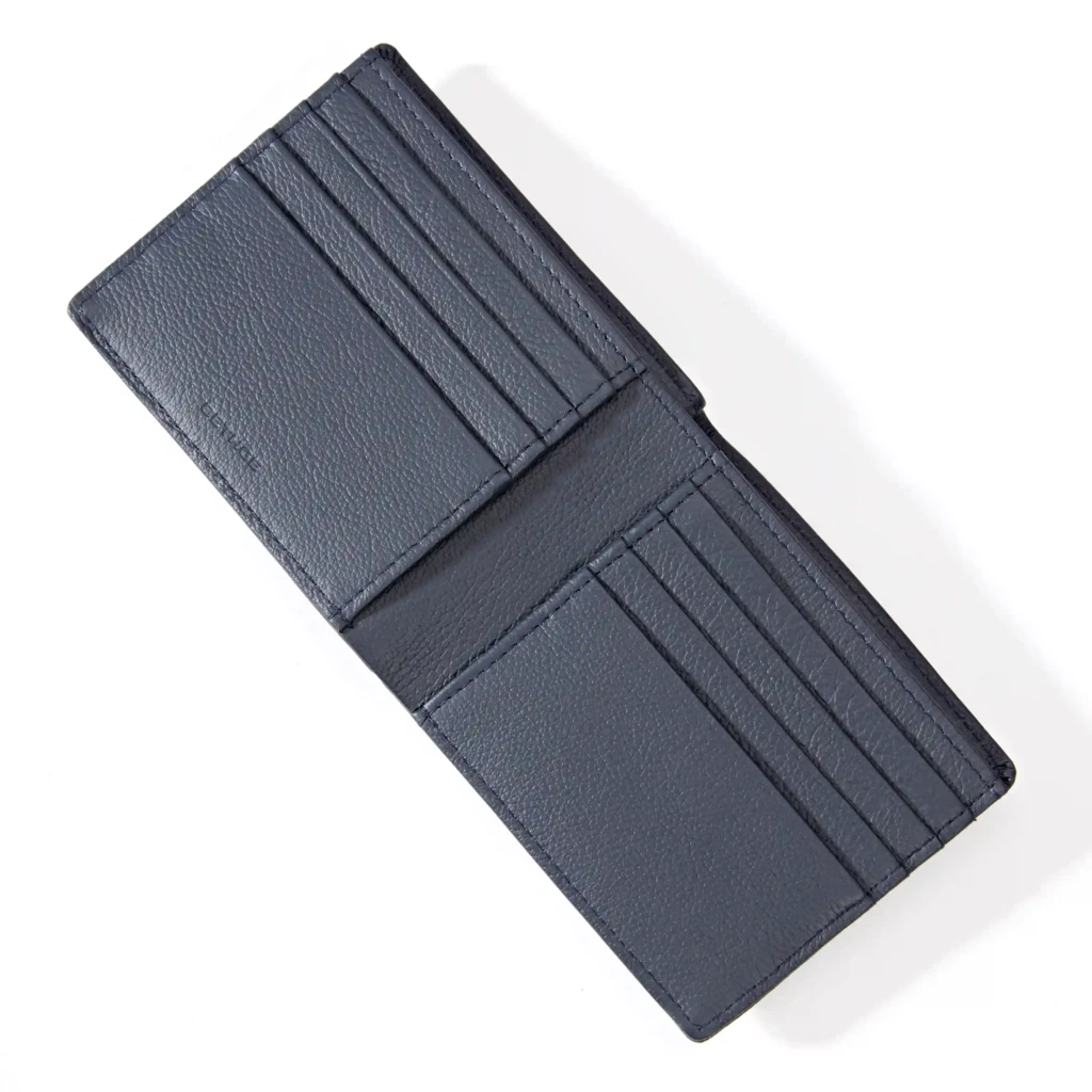 Card Wallet, Kollektion 1977,  leather, blue