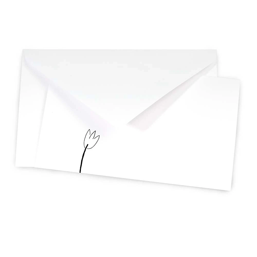 Greeting card tulip mini