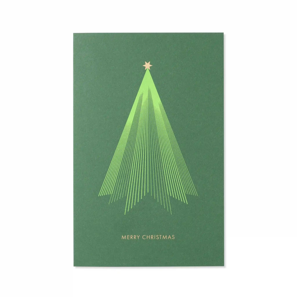 Line Art Greeting Card “Tree”