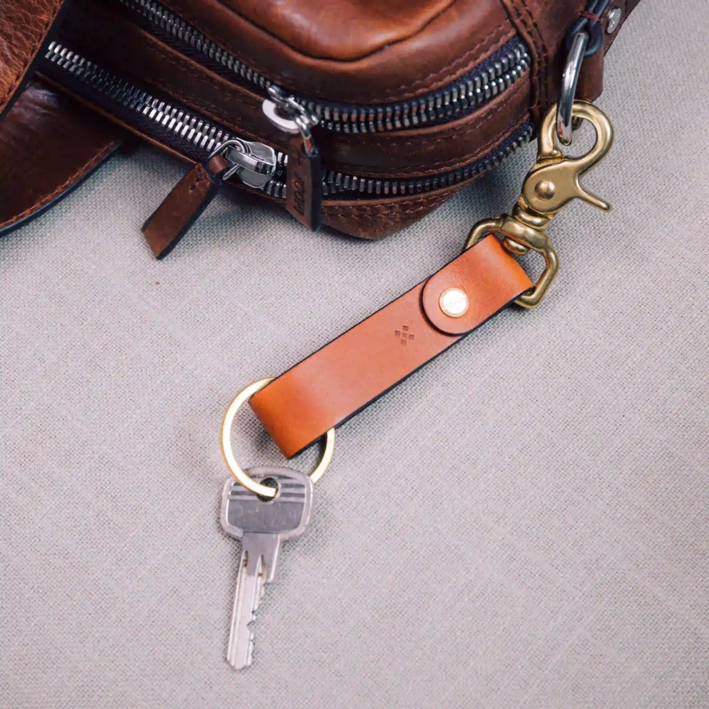LEGENDÄR SPRYNG Key Ring, brown