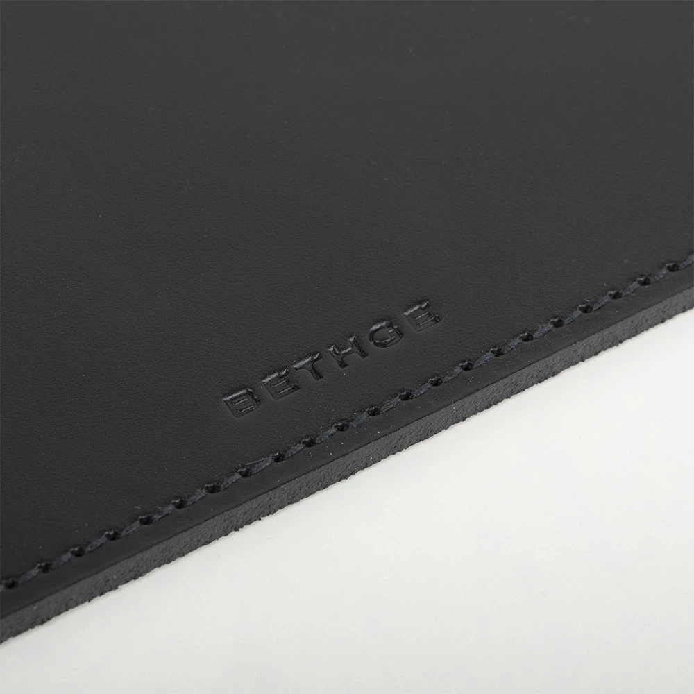 Desk Pad, leather, 61 x 39 cm, black