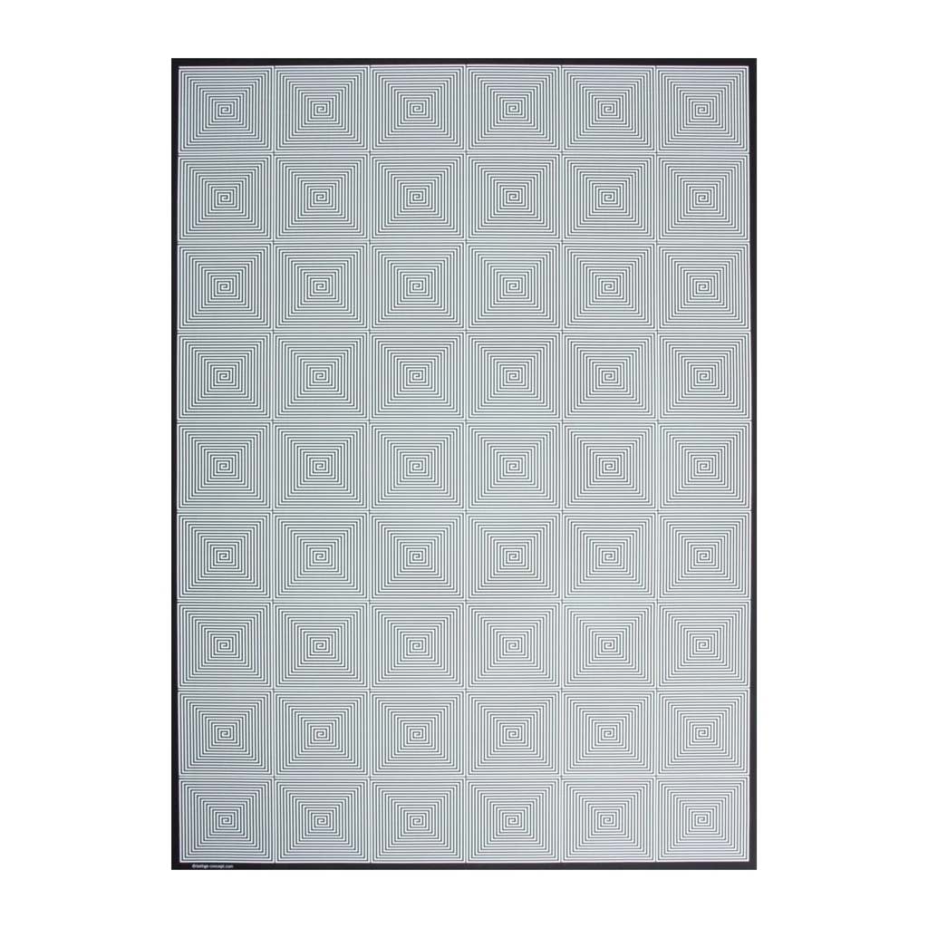 Wrapping paper tile white 50   x 70 cm, 3 sheets