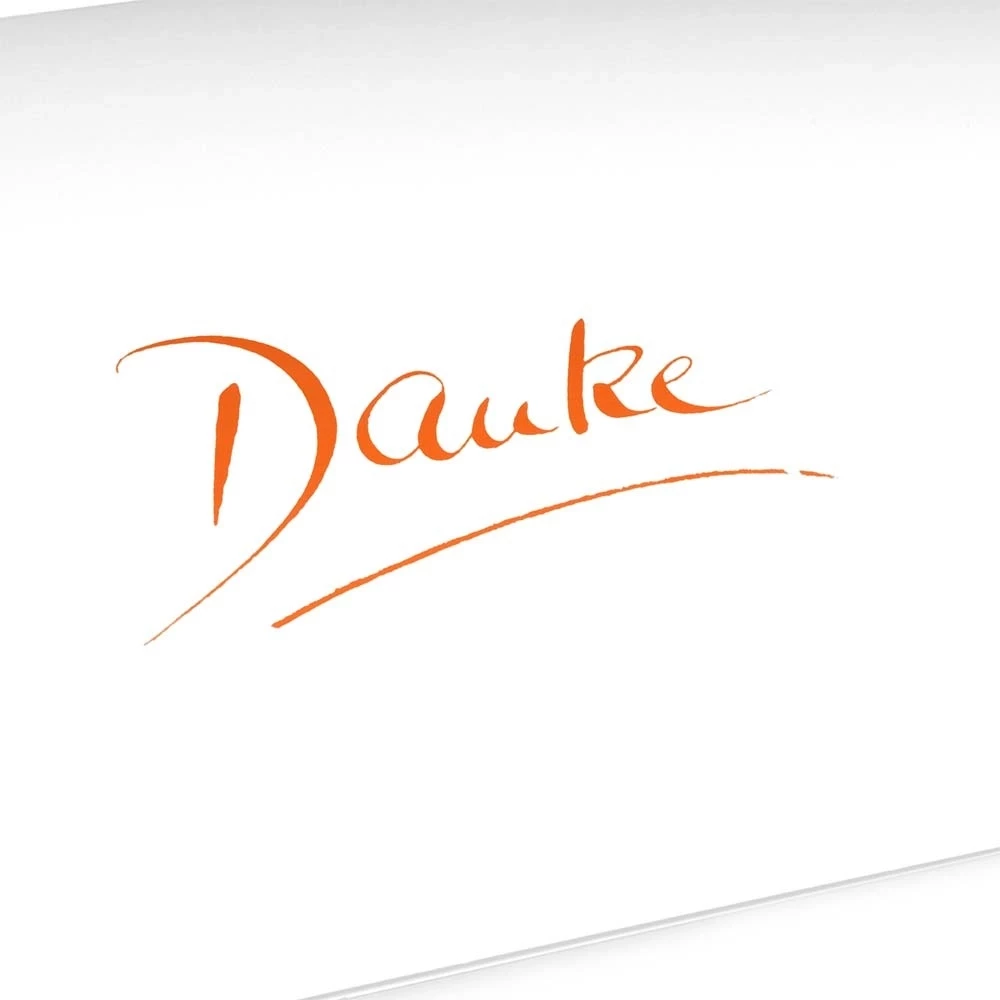 Greeting card Danke calligraphy