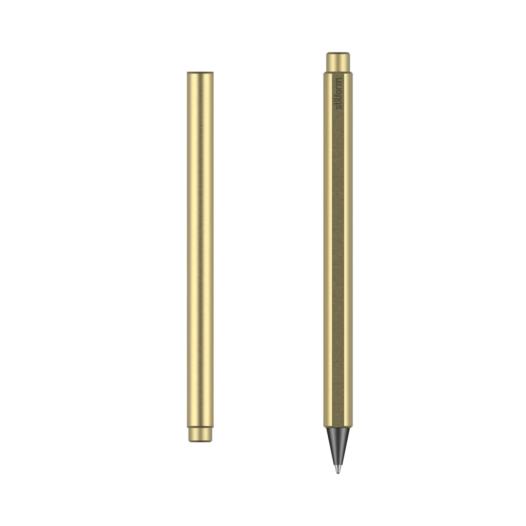 stilform FLOW Rollerball, brass