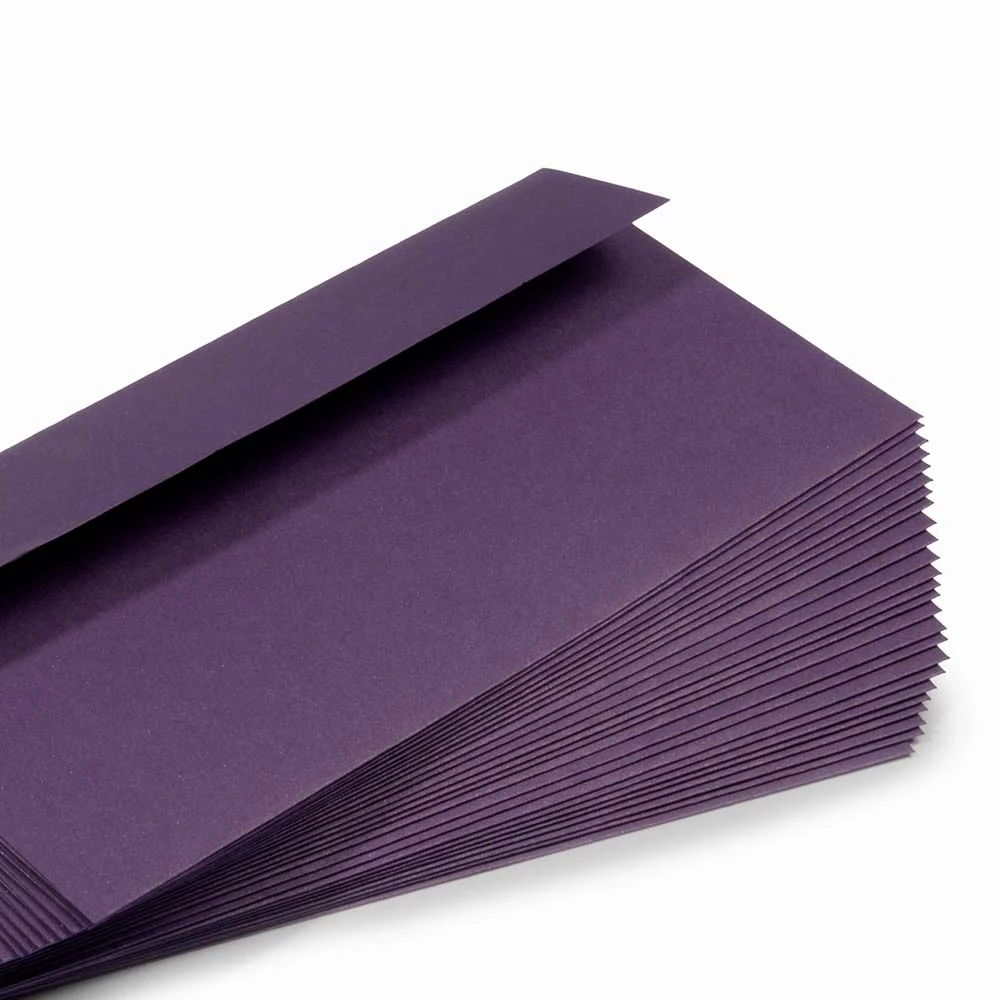 25 long DIN envelopes, Pearl Violet