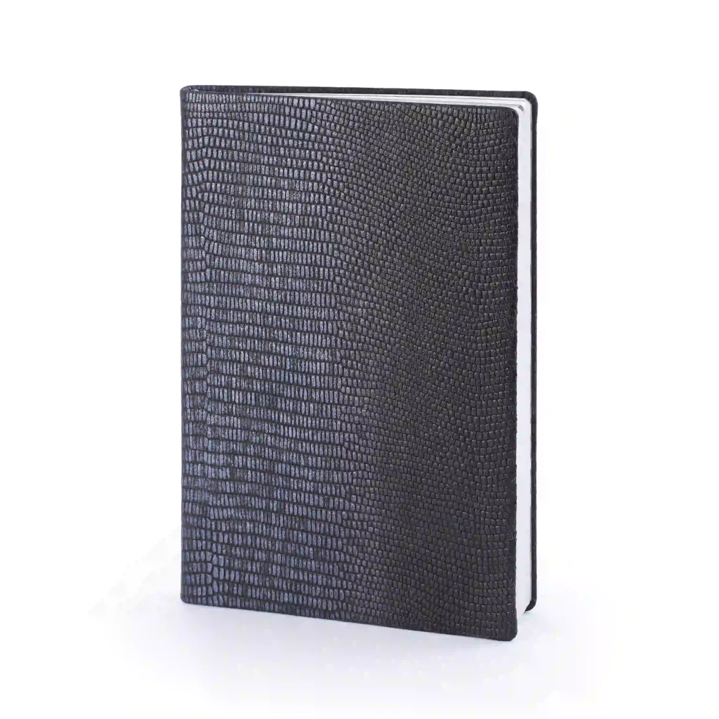 Notebook A5, leather, Blue Moon, blank