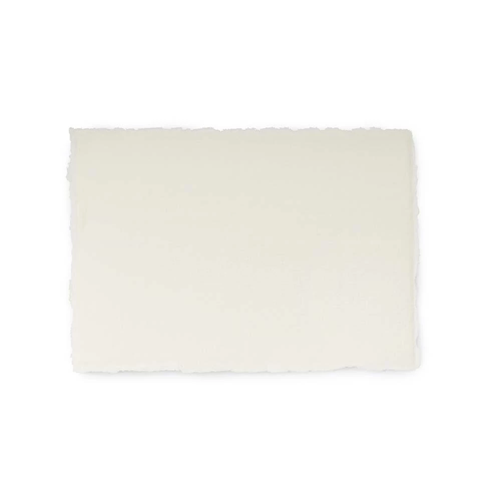 Set folded business card & envelope 11 x 7 cm, laid paper