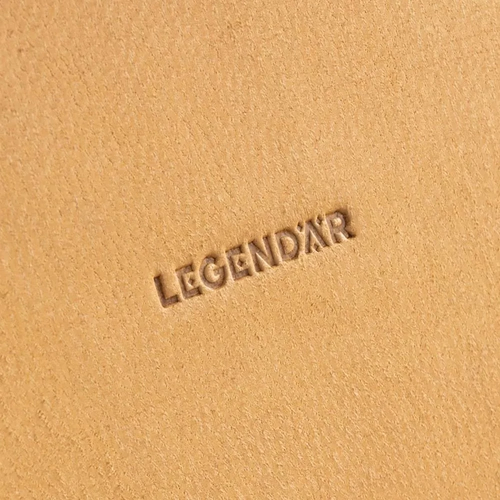 LEGENDÄR ETWEE Case, leather,  long, brown
