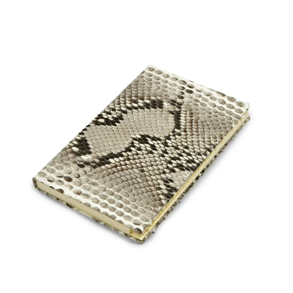 adressbuch_pythonleder_schwarz-weiss_3 Address Book, python leather, black-white