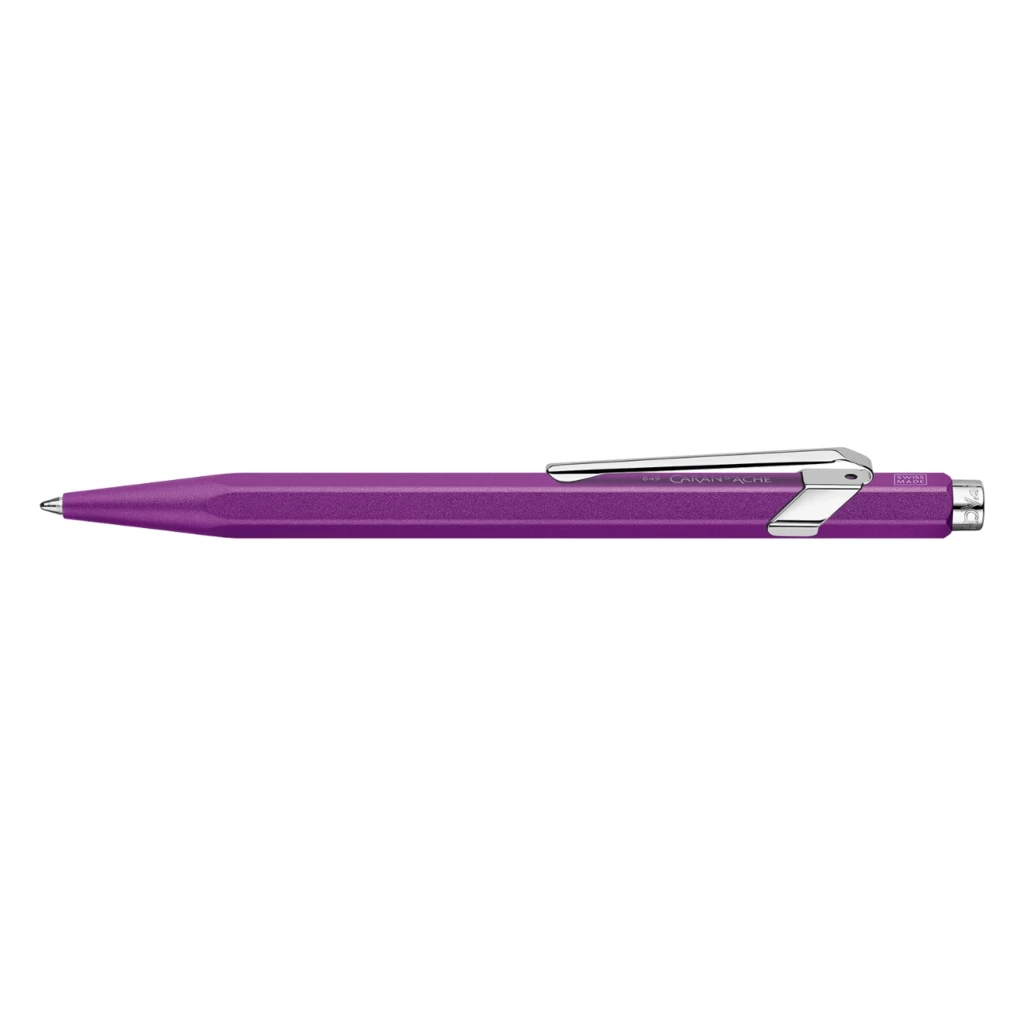 Caran d'Ache 849 Colormat-X Ballpoint Pen, purple