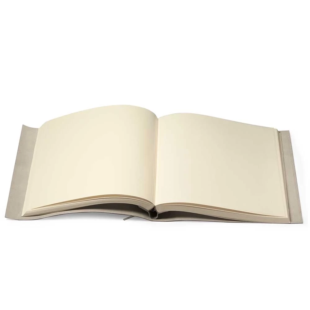 Photo Album, 50 pages, leather cover, 45x45 cm, taupe