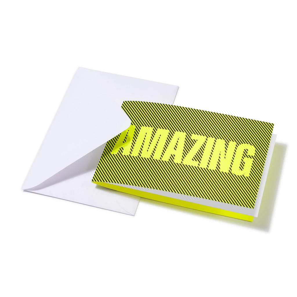 Greeting Card Glow Amazing 