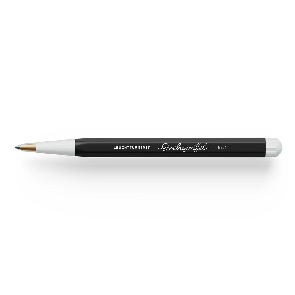 Drehgriffel Nr. 1, Black - Ballpoint pen with royal blue ink