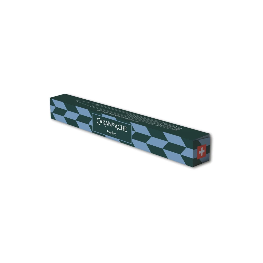 Ballpoint Pen - green - Caran d'Ache 849 Mosaic 